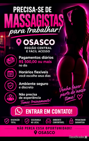 Vagas de garotas maior ganho diário 500 a mais o dia